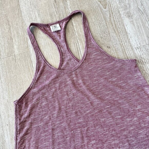 Womens Zine Red Tank Top - XS - Picture 2 of 5
